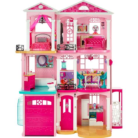 largest barbie doll house|3 story dollhouse with elevator.